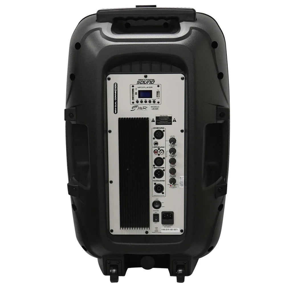 CABINA J&R REF.J5169, LECTOR SD,USB,BLUETOOTH,MP3,15"
