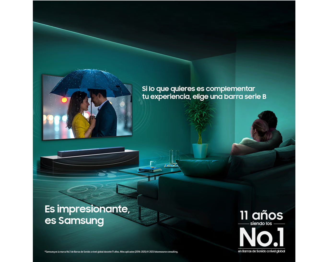 Barra de Sonido SAMSUNG HW-B400F/ZL Negro