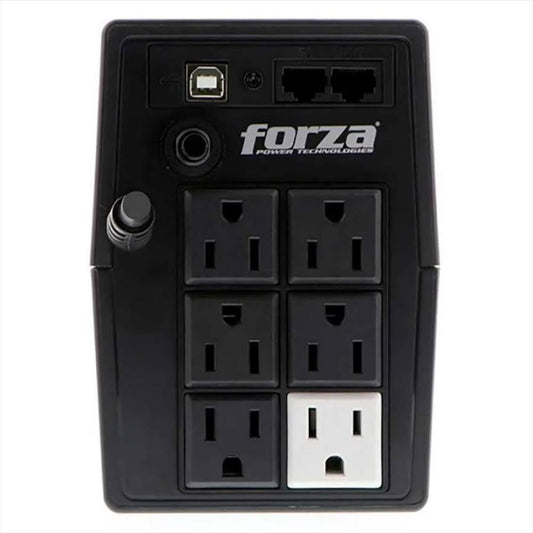 UPS inteligente 800VA/480W, 6 slds, LCD táctil, torre comp-120V