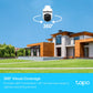 Cámara de Seguridad Exterior TP-LINK Tapo C500 Visión Dia|Noche WiFi 1080 FHD con Rotación 360°
