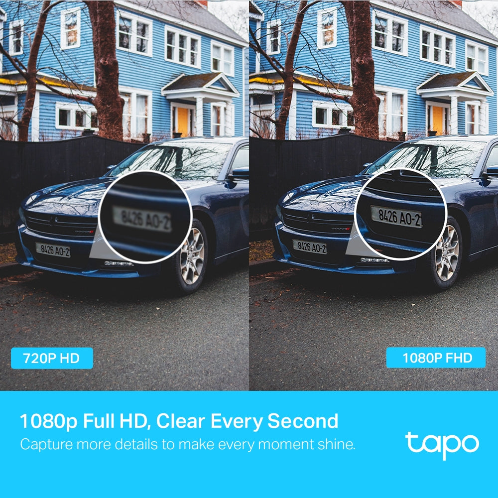 Cámara de Seguridad Exterior TP-LINK Tapo C500 Visión Dia|Noche WiFi 1080 FHD con Rotación 360°