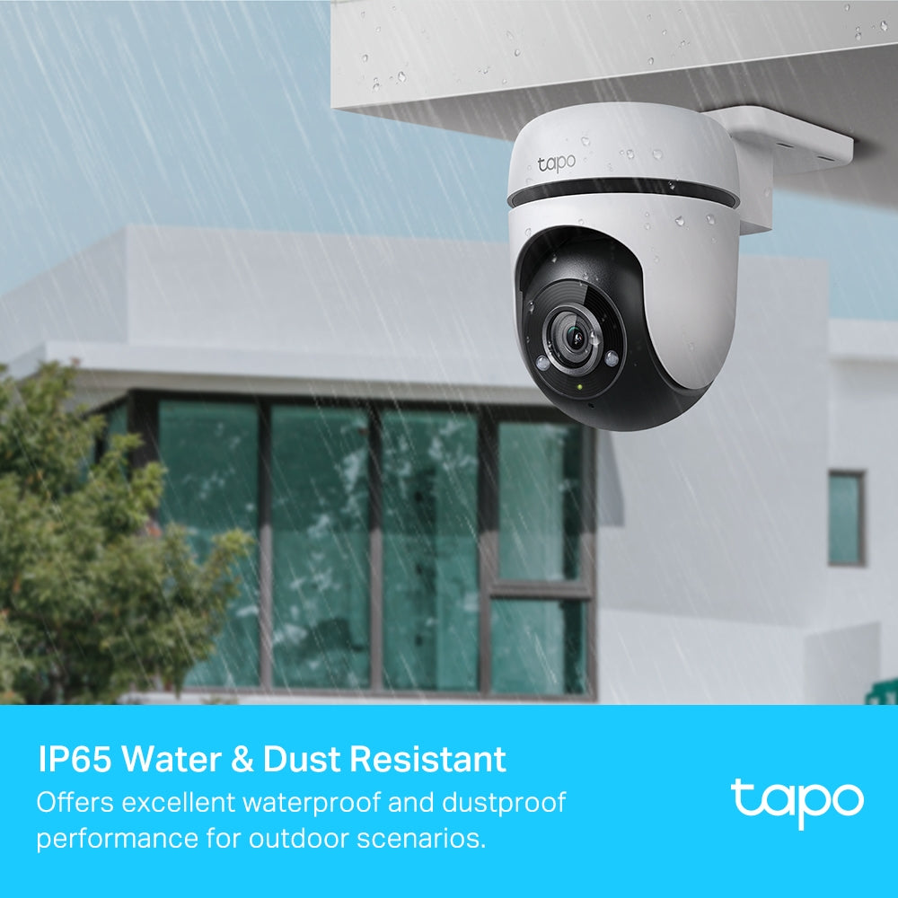 Cámara de Seguridad Exterior TP-LINK Tapo C500 Visión Dia|Noche WiFi 1080 FHD con Rotación 360°