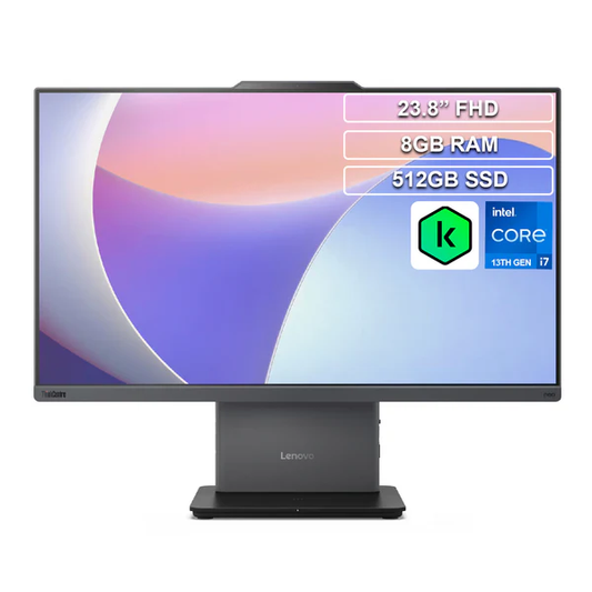 TODO EN UNO LENOVO 12SC003JLD Intel i7-13620H RAM 8GB SSD 512GB 23,8 Pulgadas