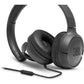 Audífonos Diadema JBL Alámbricos On Ear T500 Negro