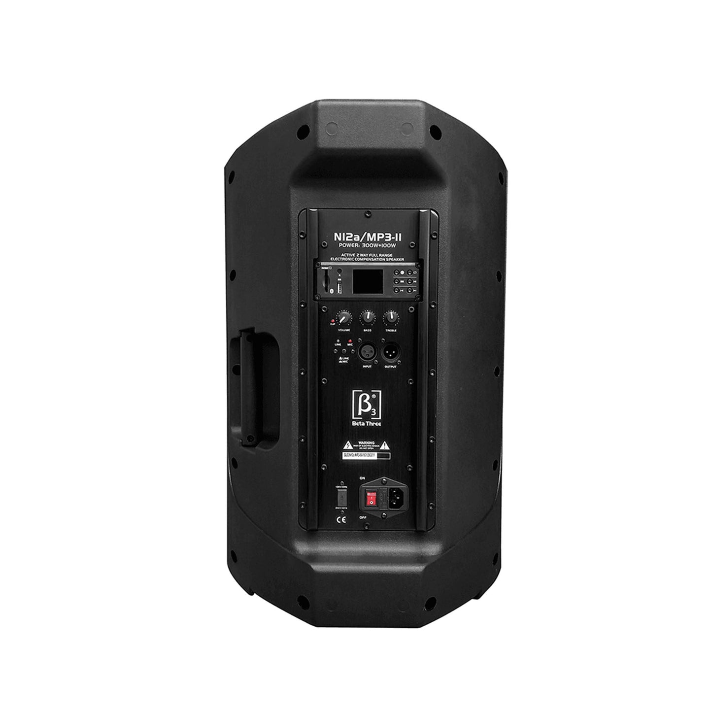 CABINA ACTIVA DE 2 VIAS N12A/MP3-11 DE 12"