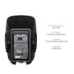 CABINA ACTIVA RECARGABLE J5159 AMPLIFICADA DE 8" DE 80W