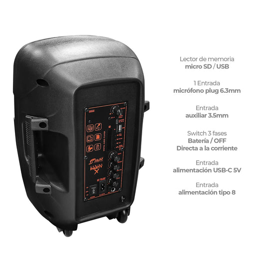 CABINA J&R REF. J5245 8" PULGADAS