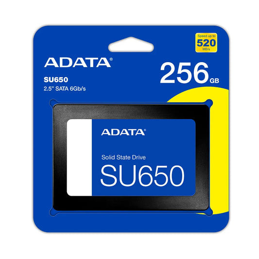 DISCO DURO SOLIDO ADATA SU650 256GB REF: ASU650SS-256GT-R
