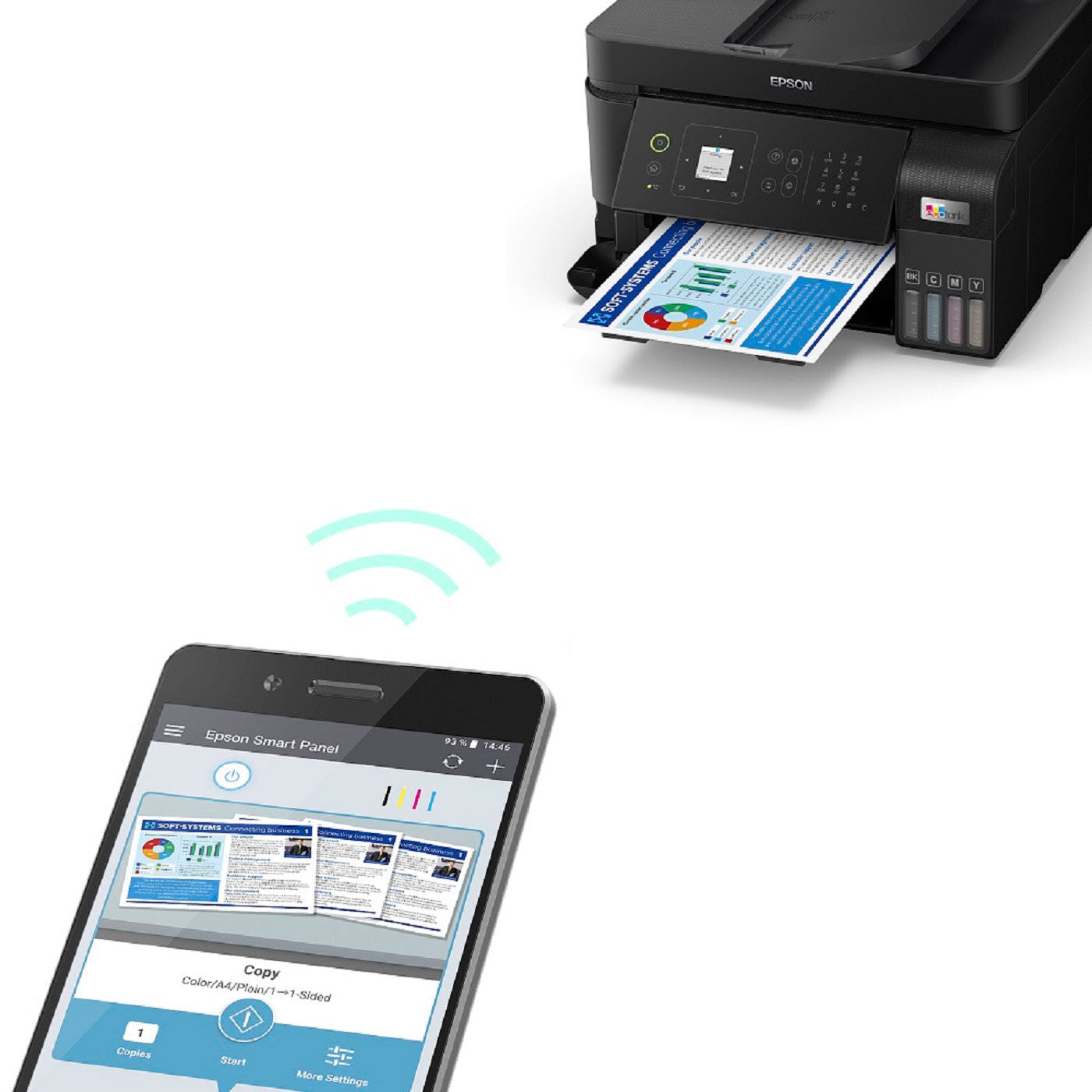Impresora Multifuncional EPSON L5590 Wifi Ecotank