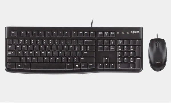 COMBO LOGITECH CABLEADO USB MK120