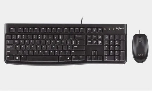 COMBO LOGITECH CABLEADO USB MK120