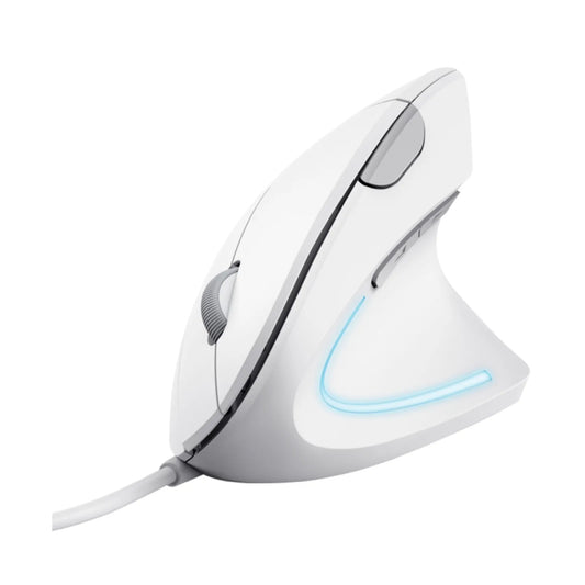 MOUSE ALAMBRICO TRUST VERTO DISEÑO VERTICALREF.25133 BLANCO