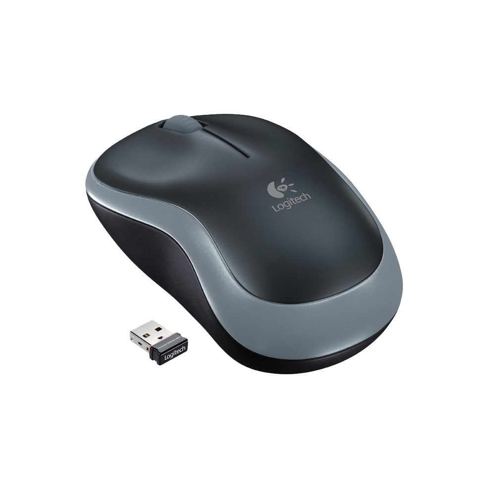 MOUSE LOGITECH M185 NEGRO INALAMBRICO NEGRO