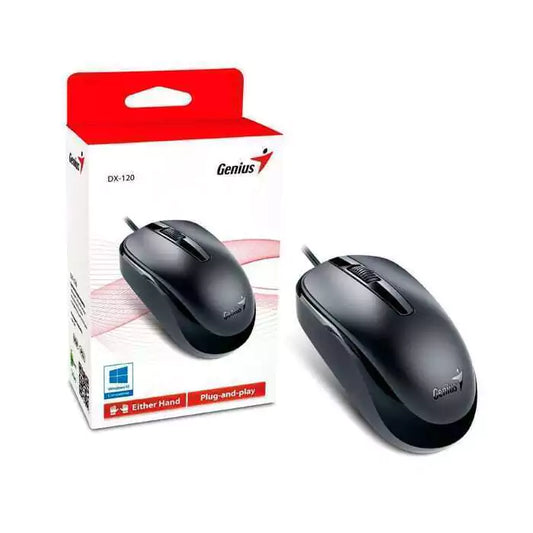 MOUSE USB GENIUS DX-120 NEGRO