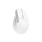 Mouse Trust Bayo II Inalámbrico Diseño Vertical Blanco