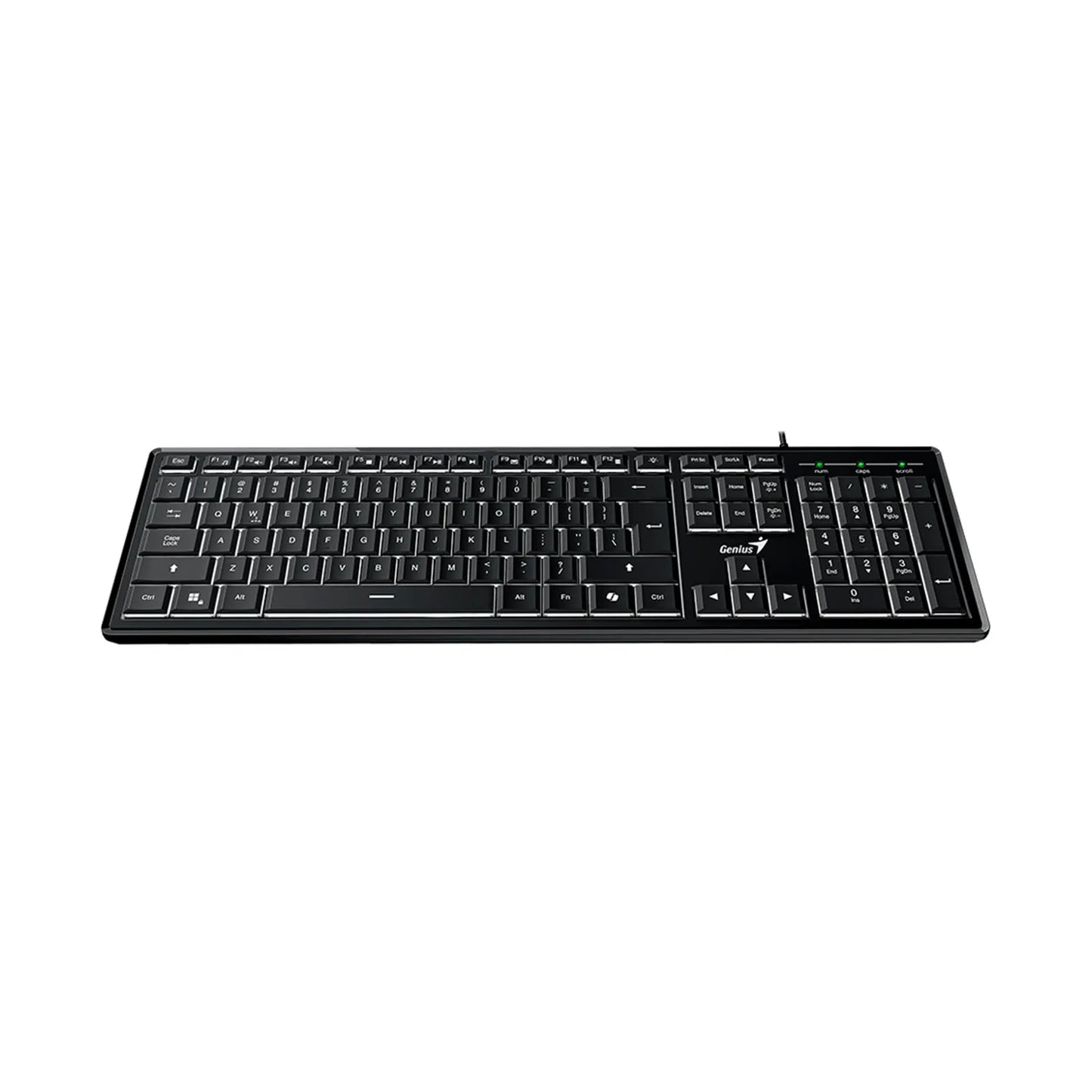 TECLADO GENIUS SLIMSTART 820 DELGADO ILUMINADO