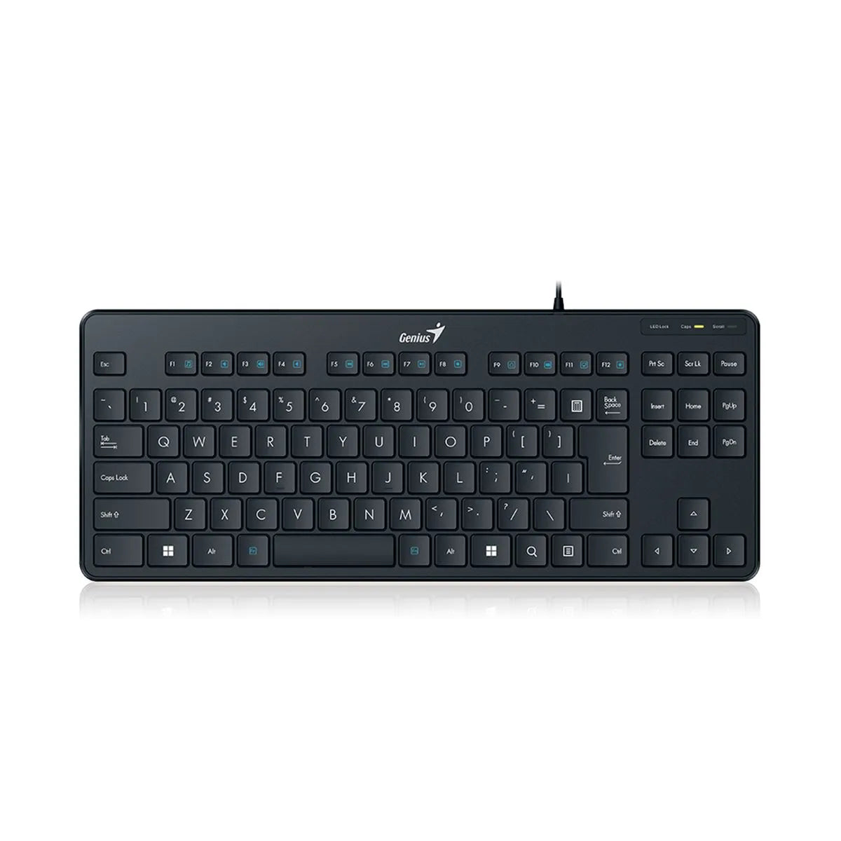 Teclado alámbrico Genius LuxeMate 110, negro