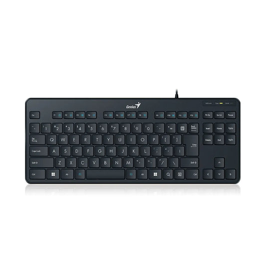 Teclado alámbrico Genius LuxeMate 110, negro