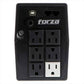 UPS inteligente 800VA/480W, 6 slds, LCD táctil, torre comp-120V