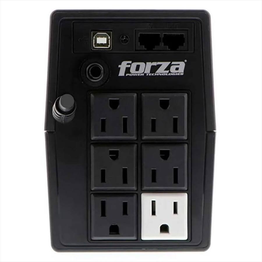 UPS inteligente 800VA/480W, 6 slds, LCD táctil, torre comp-120V